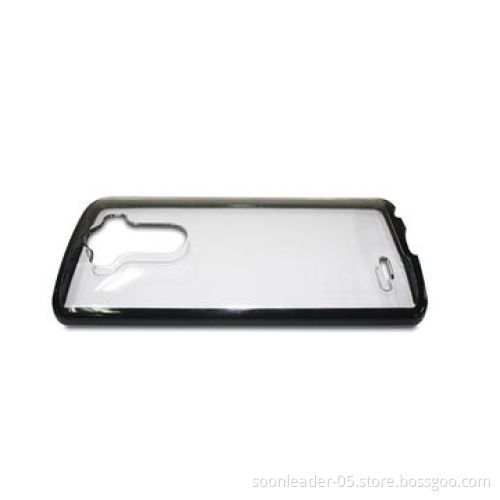 Hybrid Flexi Cases for LG G3.D855, Polished Clear PC Parts, All Colors Available